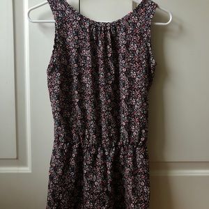 Bloomingdales Aqua Girls Floral Romper